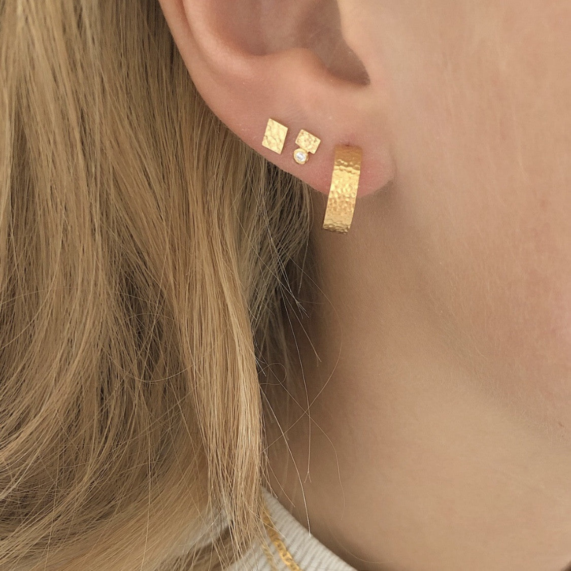 Petit la mer earring silver