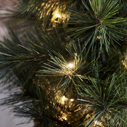 Juletræ med lys - H: 125