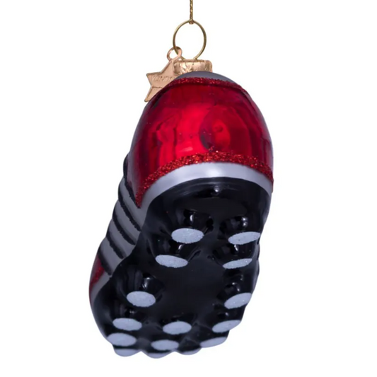 Røde fodboldstøvler