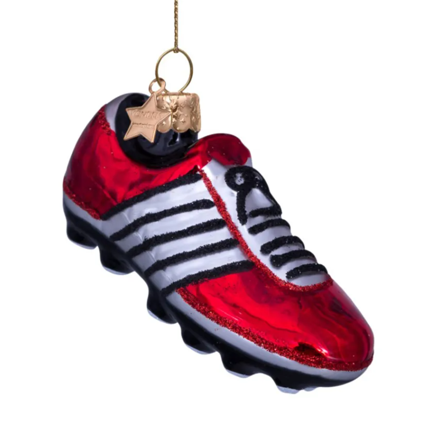 Røde fodboldstøvler