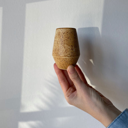 The garden vase mini / Brun