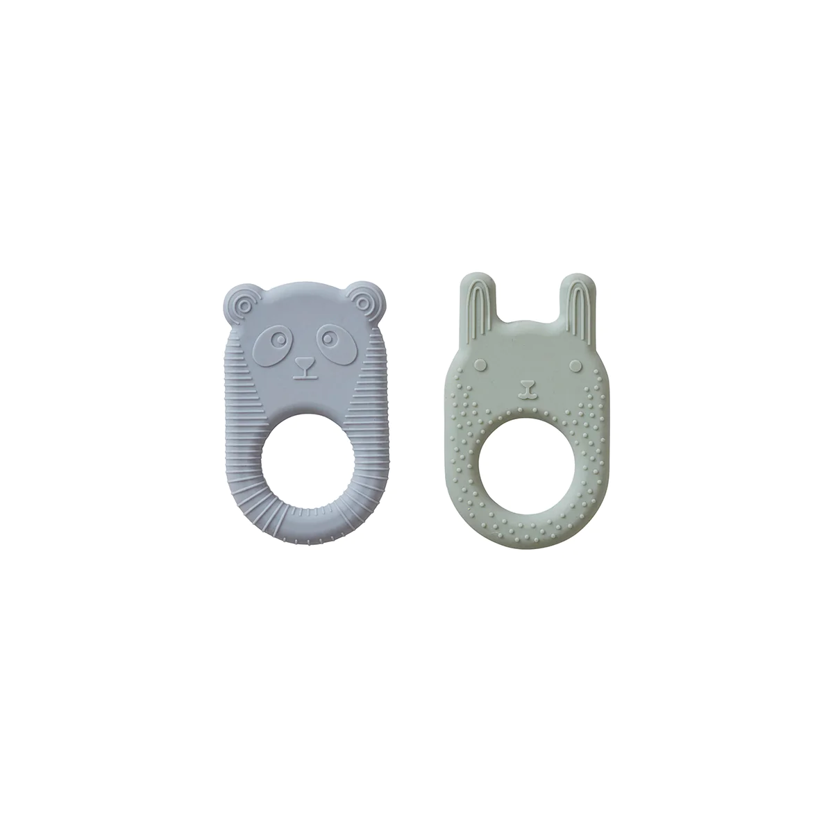 NINKA & LING LING BABY BIDERING - PAKKE MED 2 - 705 PALE MINT / CHOKO / ICE BLU