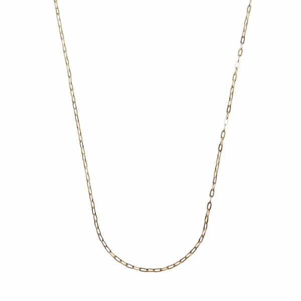 Petit chunky pendant chain gold