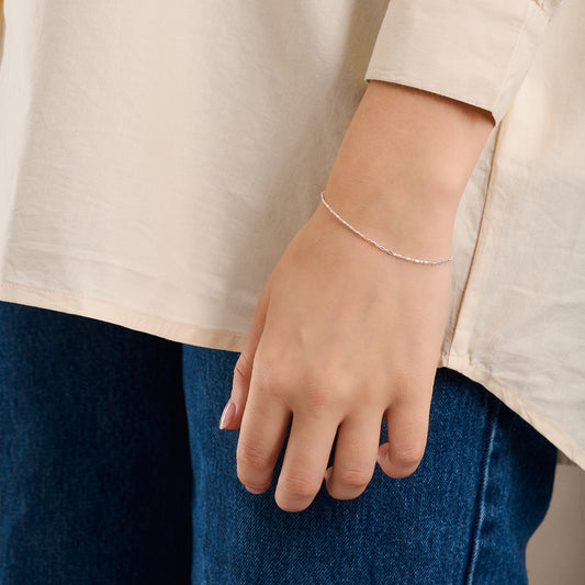Evelyn bracelet silver