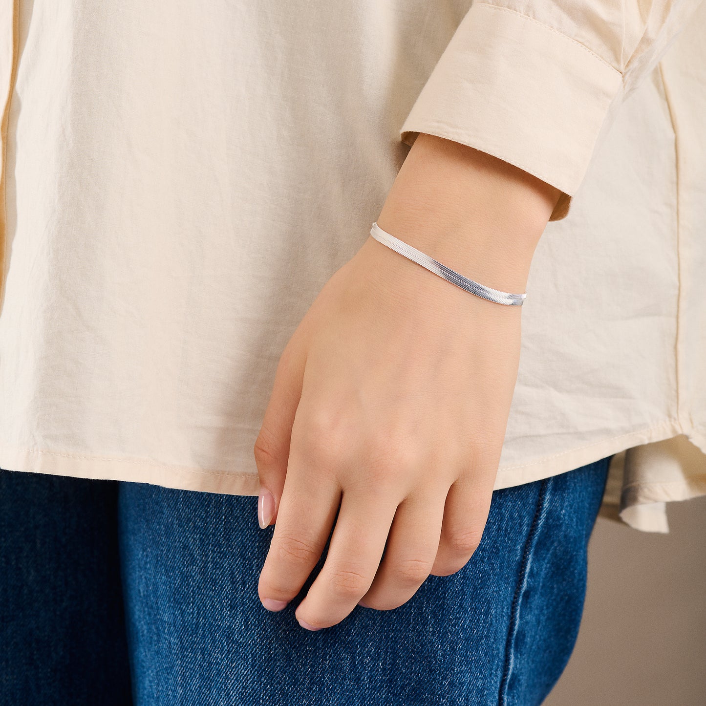 Edith bracelet silver