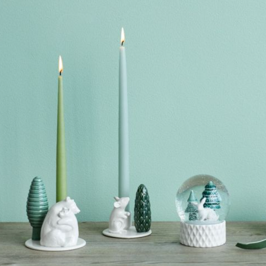 WINTER STORIES SNOW GLOBE RABBIT