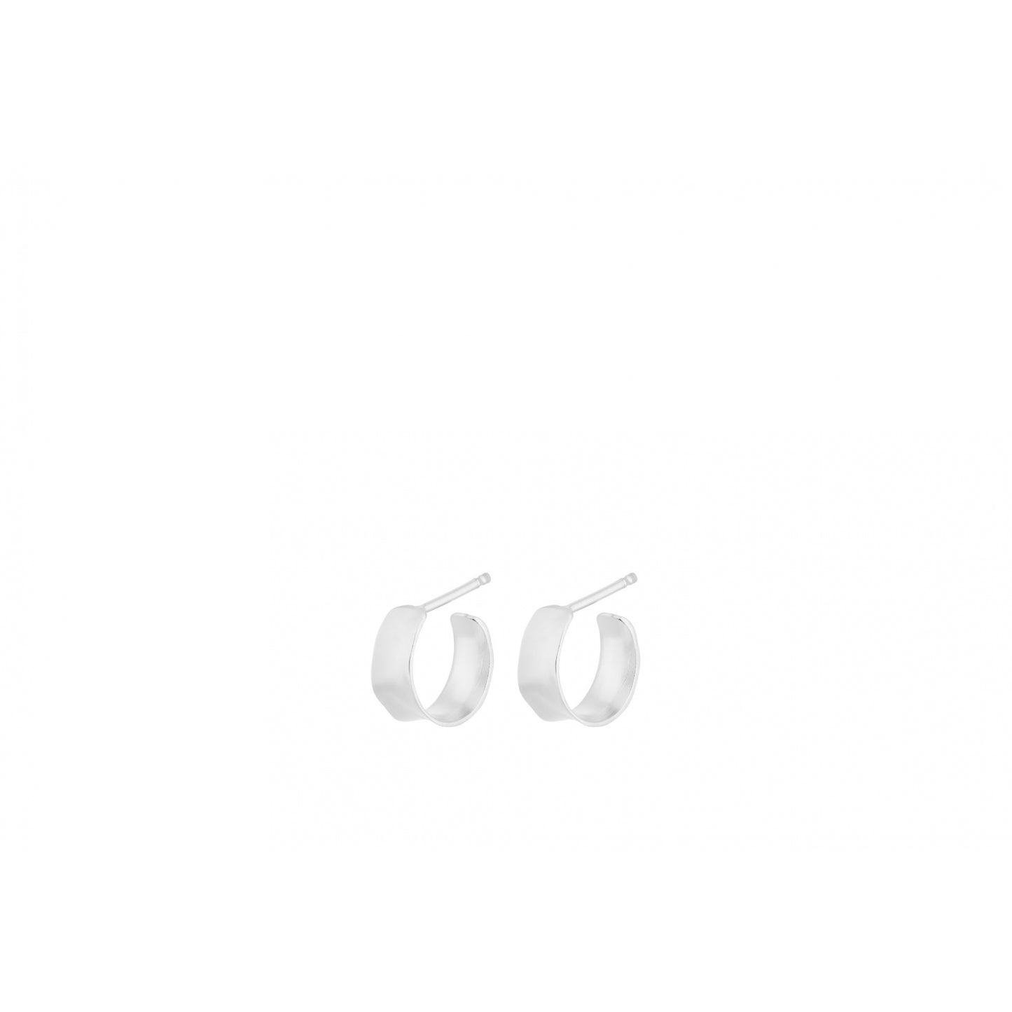 Saga mini earrings silver