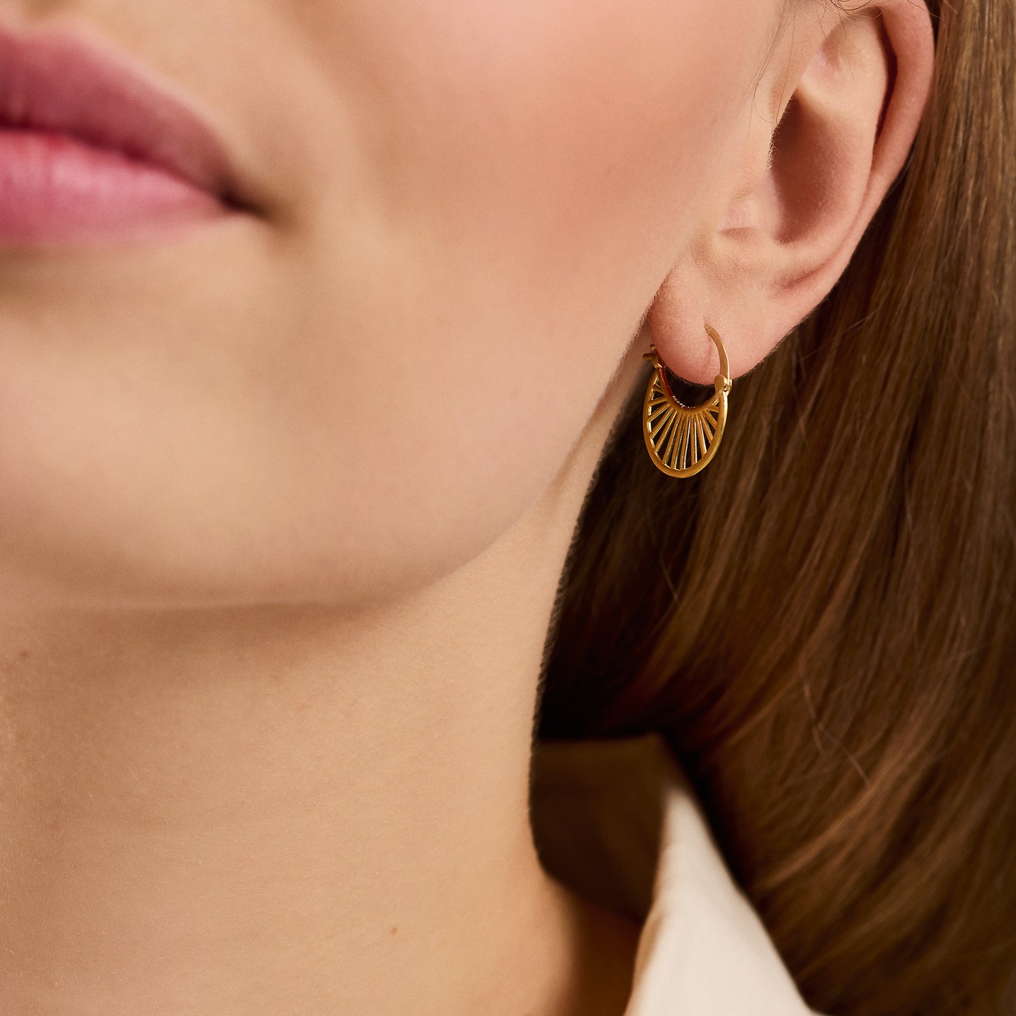 Daylight small earrings silver