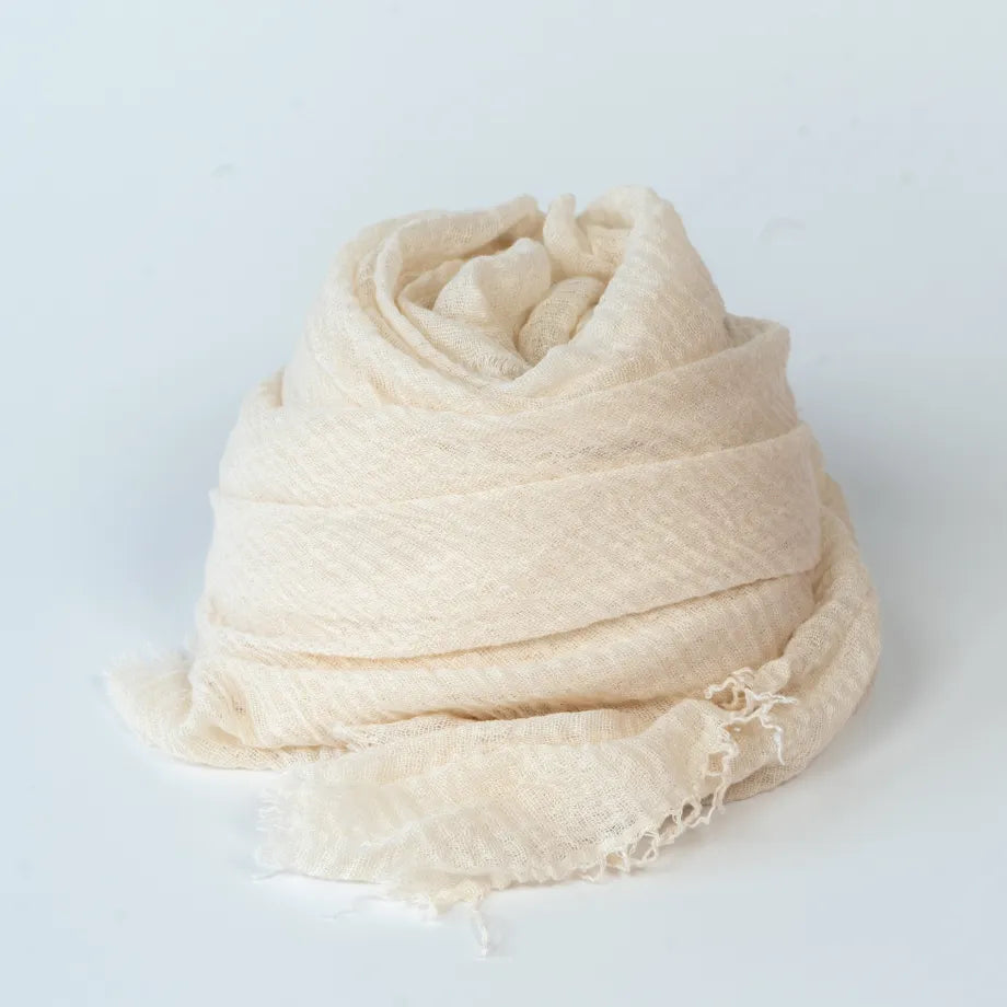 Sully tørklæde / Lys beige