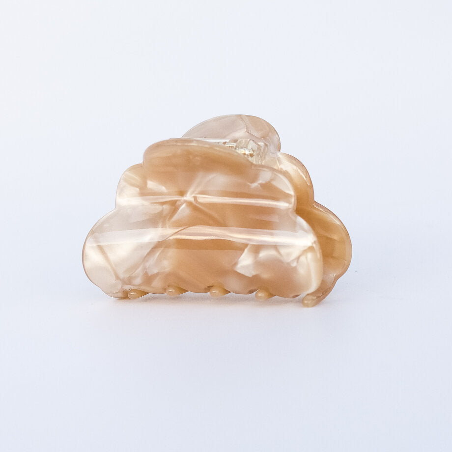 Mini Heaven hårklemme / Pearl creme