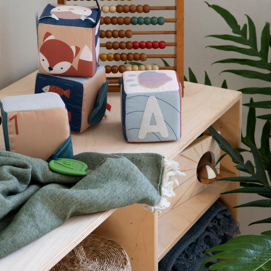 Baby stofklodser 4 stk / Woodland