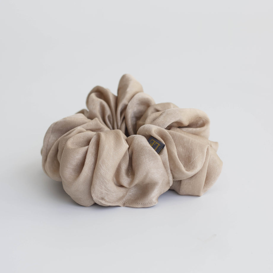 Bella mega scrunchie / Beige