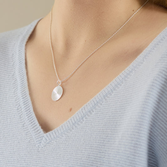 Ocean star necklace silver