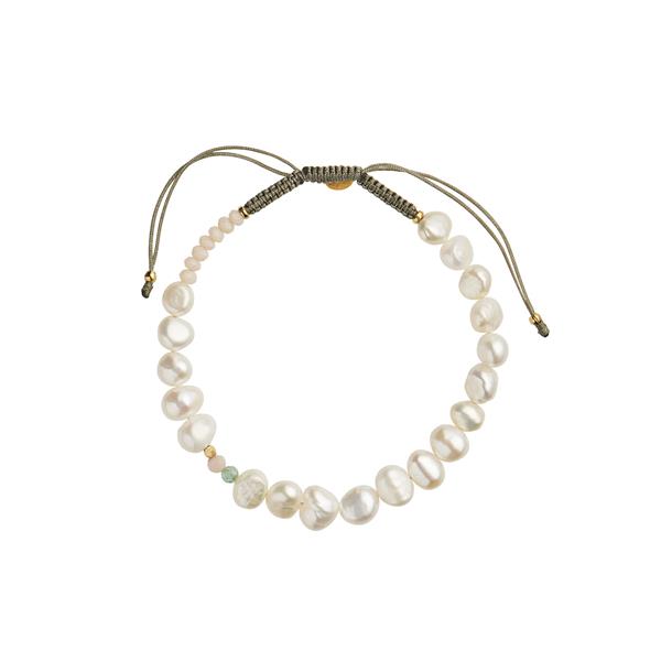 PlanBørnefonden Perlie Creme bracelet
