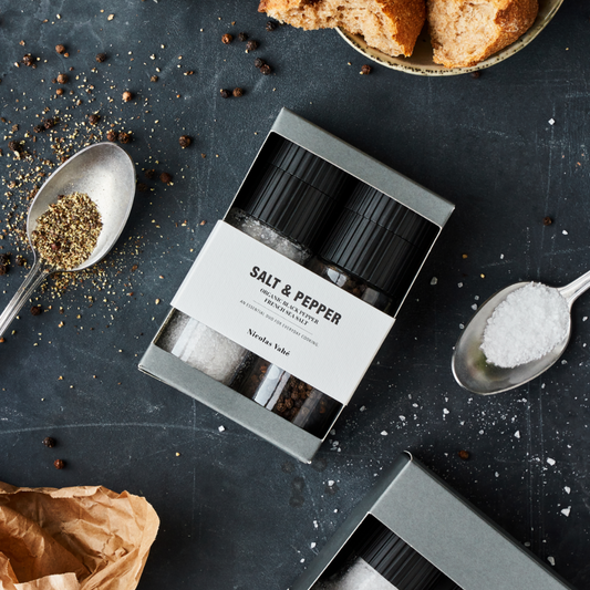 Gift box, Salt & organic black pepper, 60 g