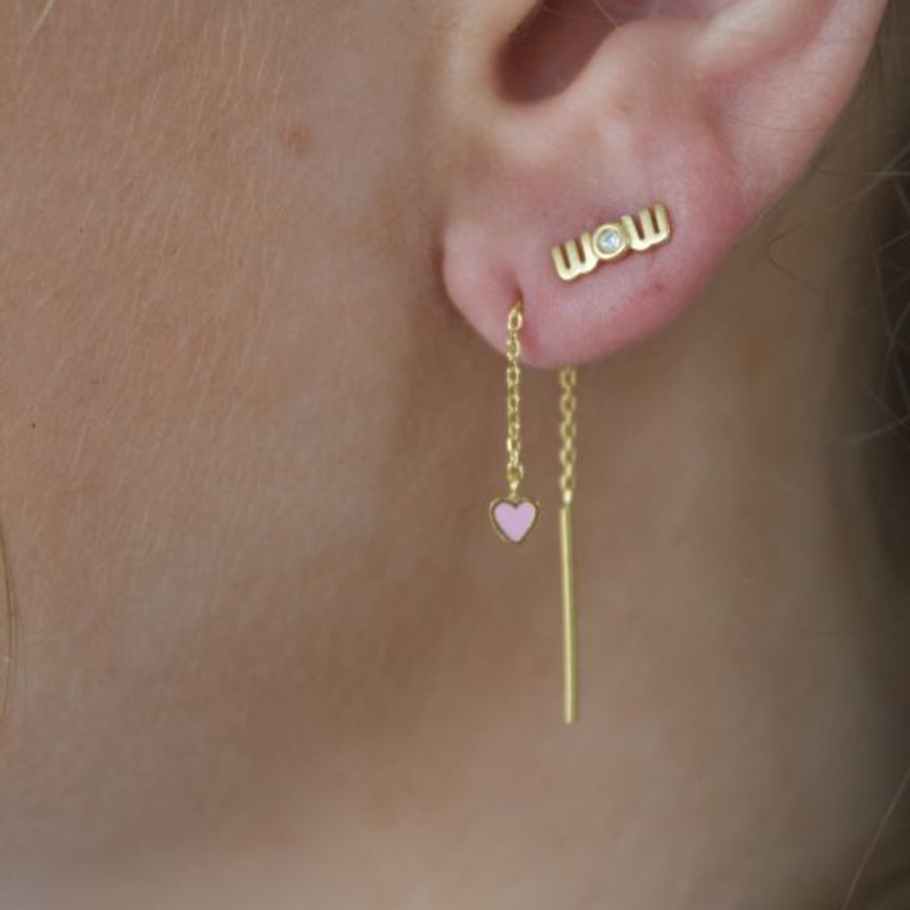 Ny Wow Mom Mini Earring / Guld