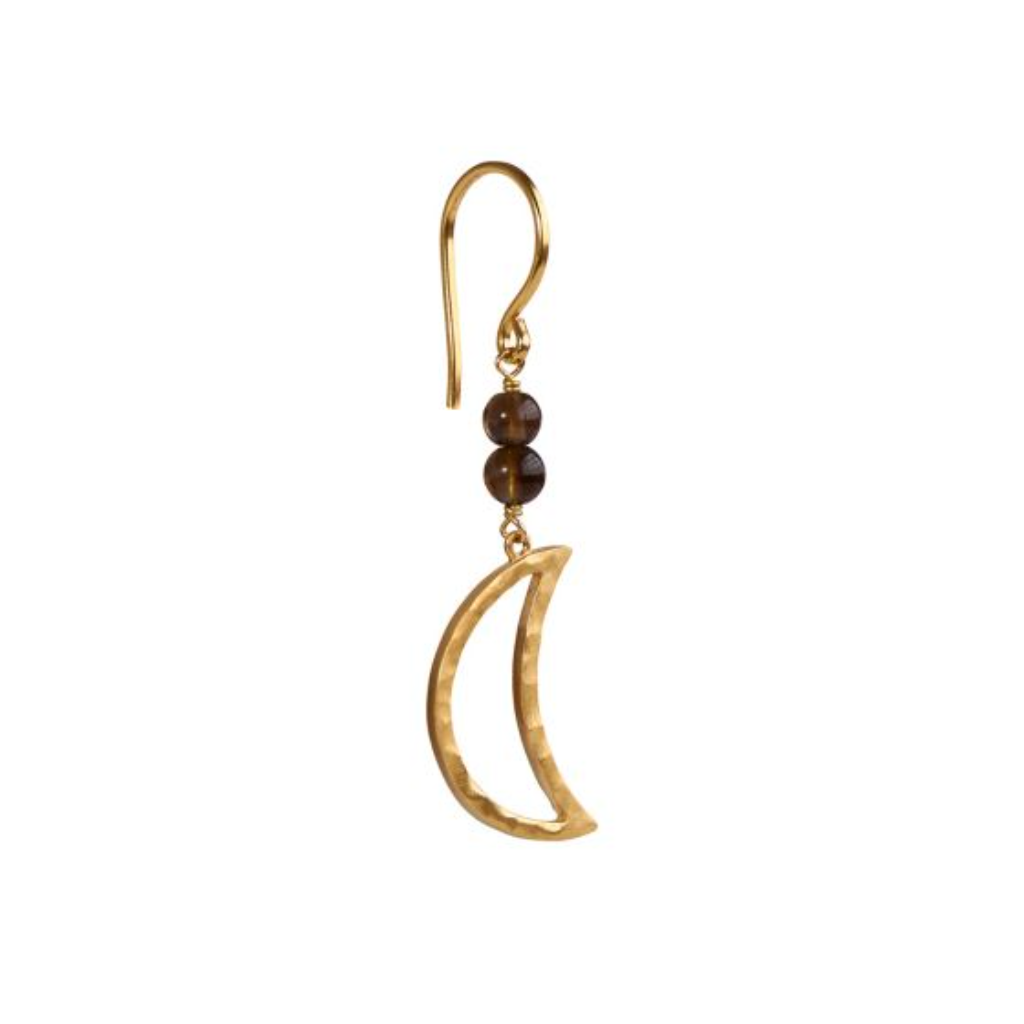 Bella Moon Earring Mocha / Single
