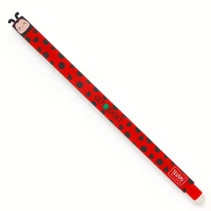 Erasable gel pen / Ladybug