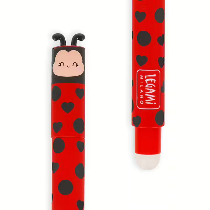 Erasable gel pen / Ladybug