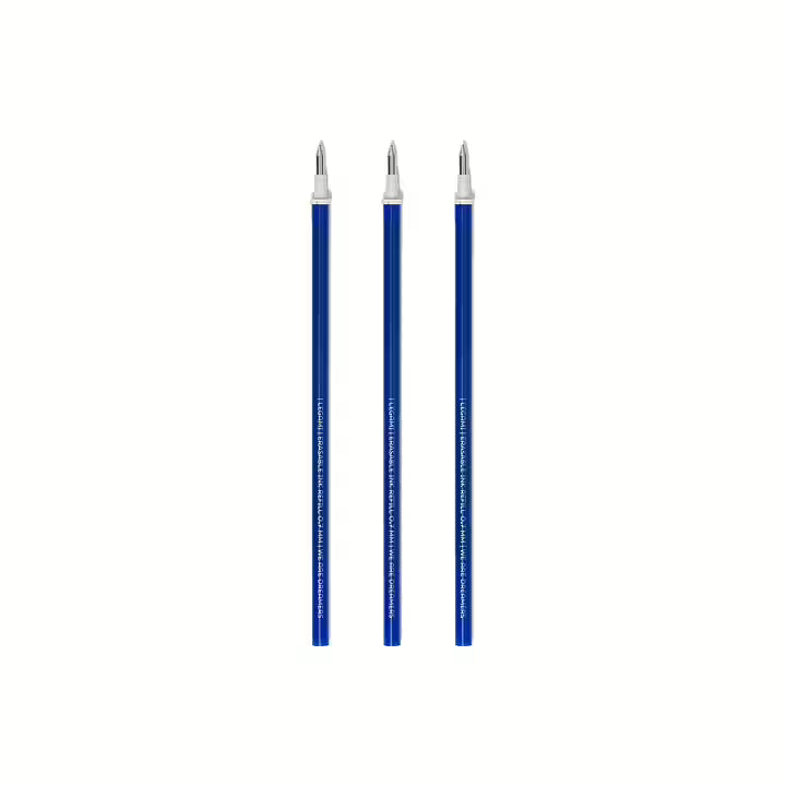 Refills til Erasable gel pens / 3 stk. / Blå