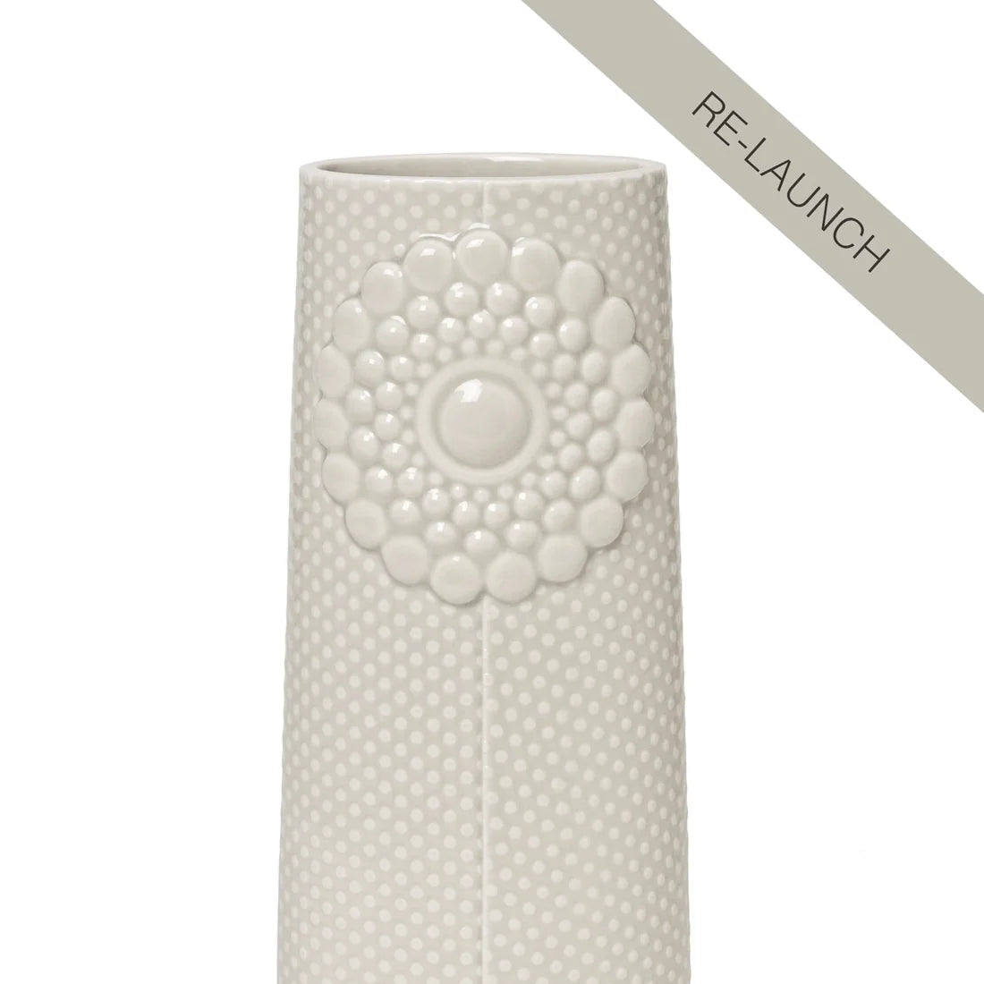 Pipanella Dot Oval Vase / Sandstorm