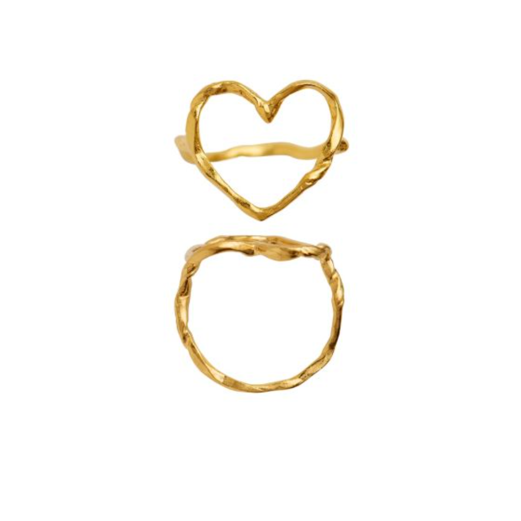 Funky Heart Ring