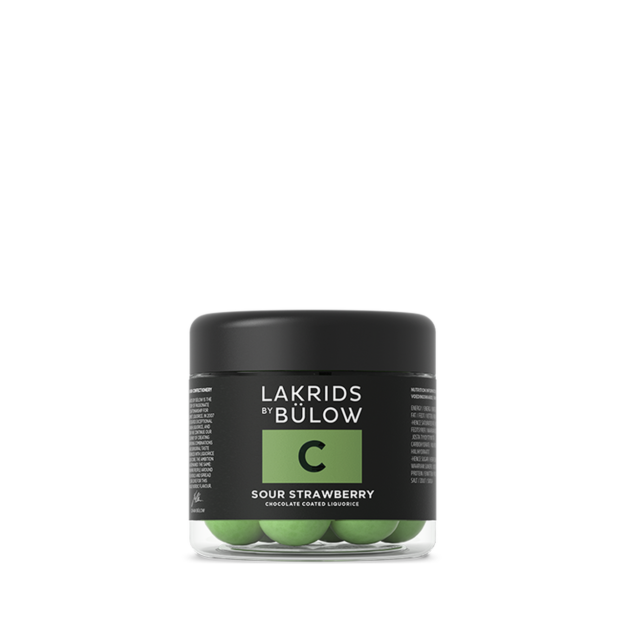 C - SOUR STRAWBERRY - 125g - Lakrids by Bülow