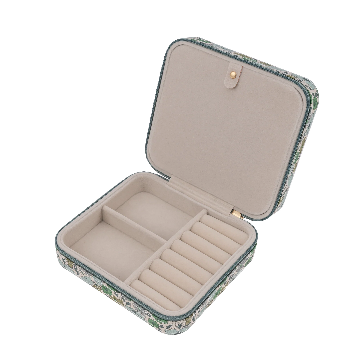 JEWELRY BOX OCTA / LIBERTY POPPY AND DAISY TEAL