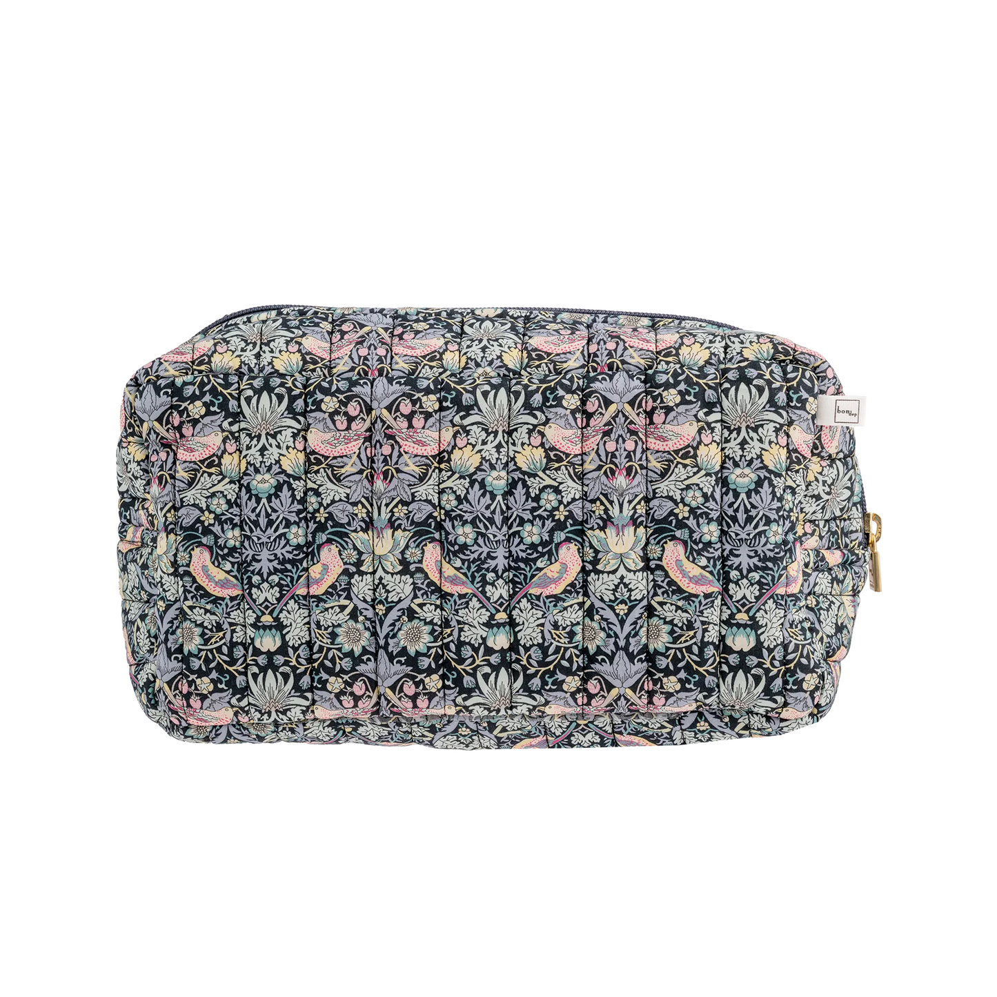 POUCH SQUARE / LIBERTY STRAWBERRY THIEF BLACK