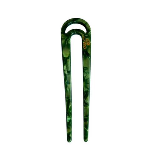 Jolie Hair Pin / Moss MOP