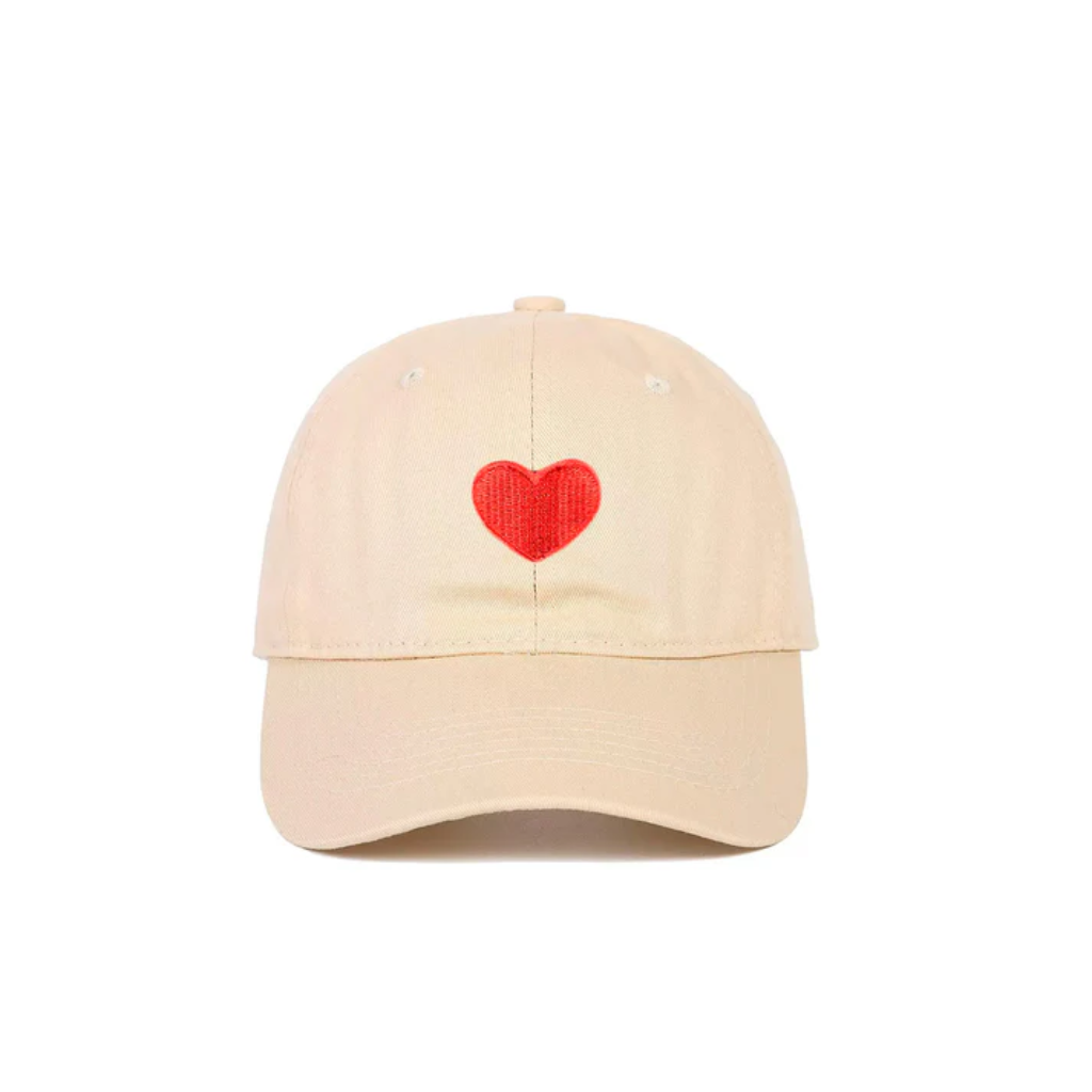 Ronja Kasket / Beige Hjerte