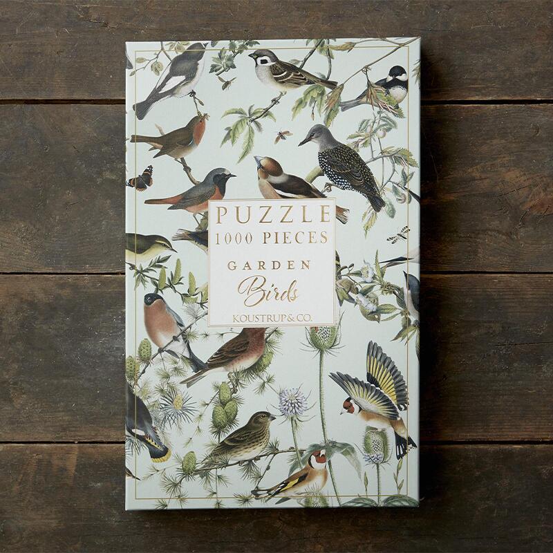 Puslespil / Garden birds / 1000 brikker