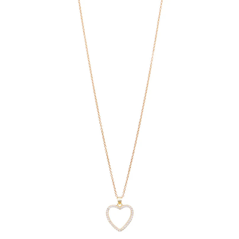 Rainy Heart Grande Necklace