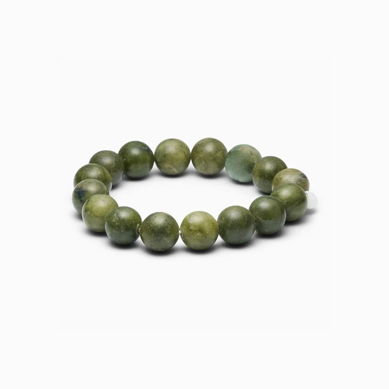 Chunky Southern Jade Stretch / Armbånd / Stor