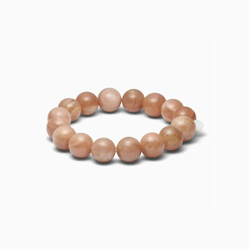 Chunky Sunstone Stretch / Armbånd / Stor