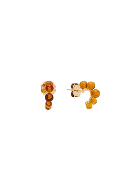 Electrine Studs / FG / Amber
