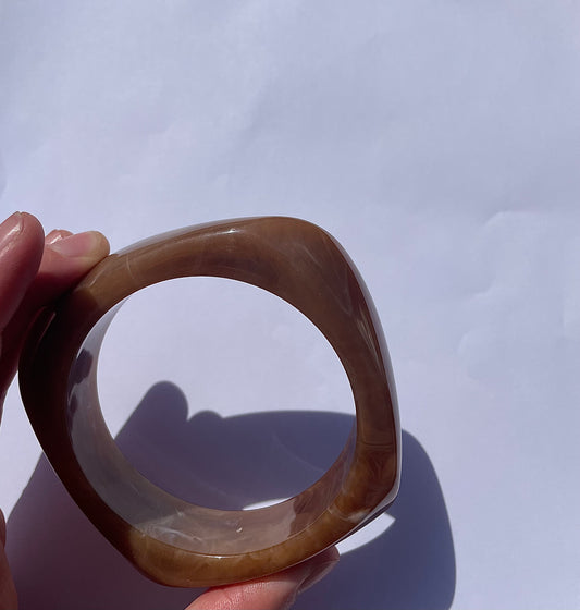 Estella Acetate Bracelet brun