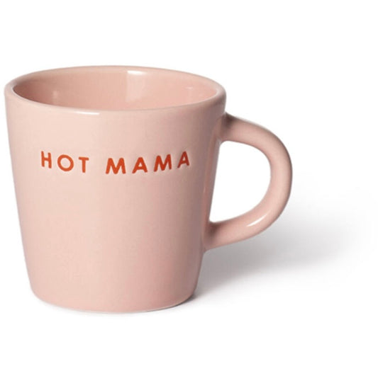 Ceramic tea cup 350ml - HOT MAMA pink