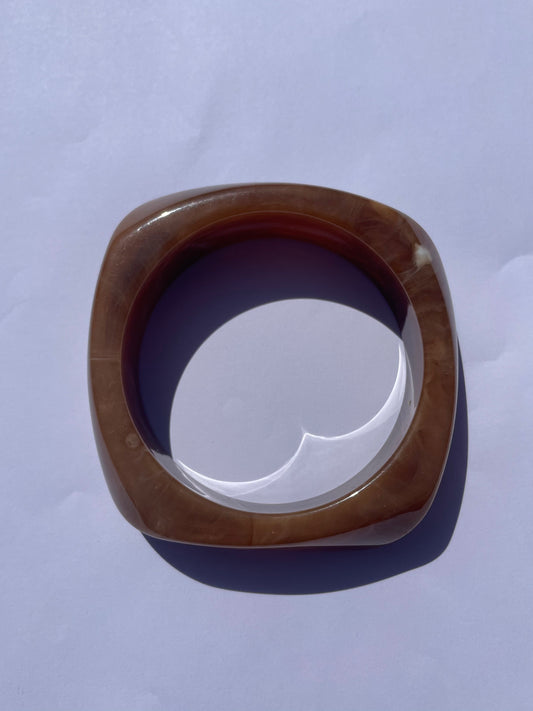 Estella Acetate Bracelet brun