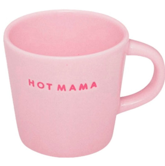 Ceramic espresso cup 80ml - HOT MAMA soft pink