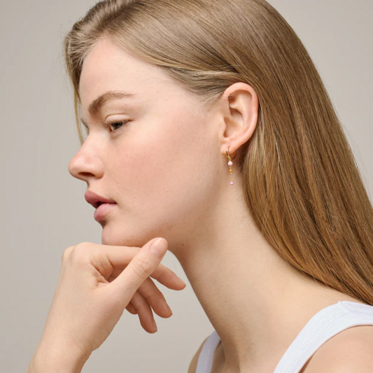 Lola Hoops Bold / Blush