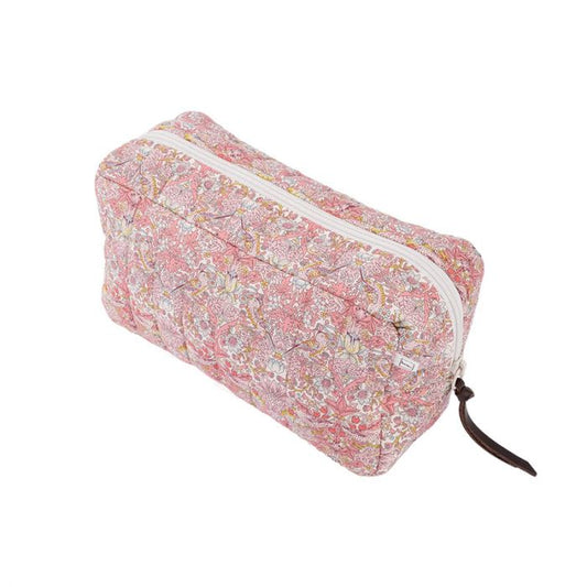 Pouch square / Liberty Strawberry pink