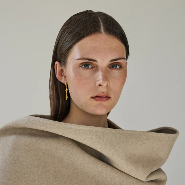 India medium earrings