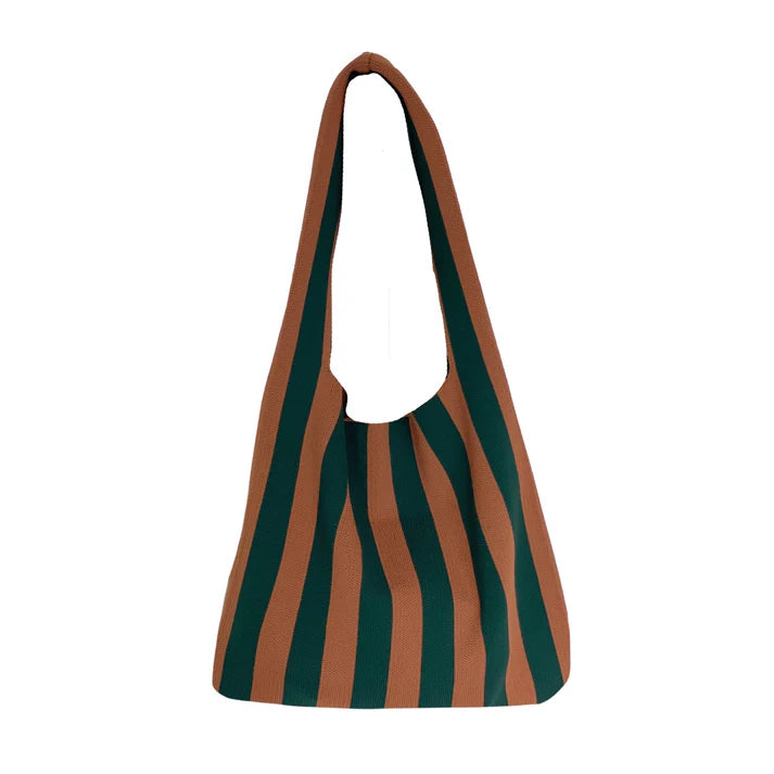 By Stær Olivia skuldertaske / Brun/Flaskegrøn