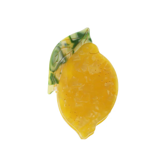Citron hårklemme / gul