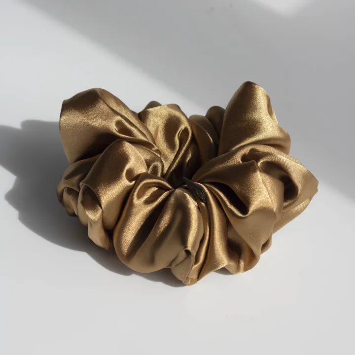 Silk MEGA Scrunchie / karamel