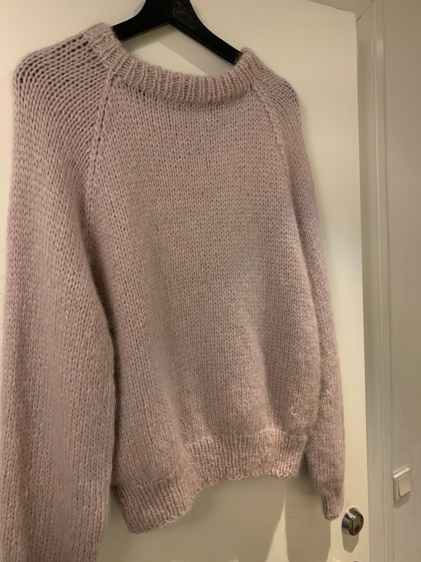 Peace sweater / Lyserød