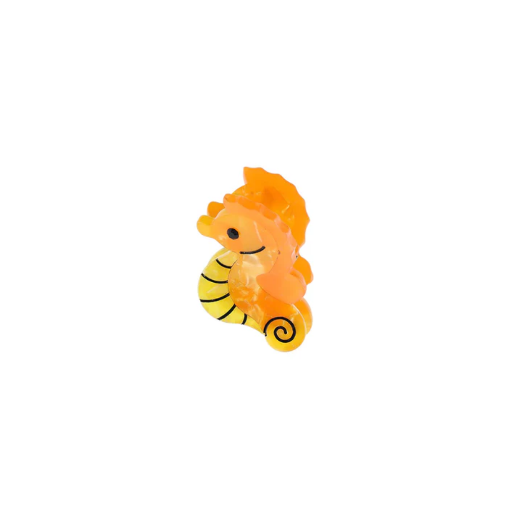 Mini Søhest Hårklemme / Orange