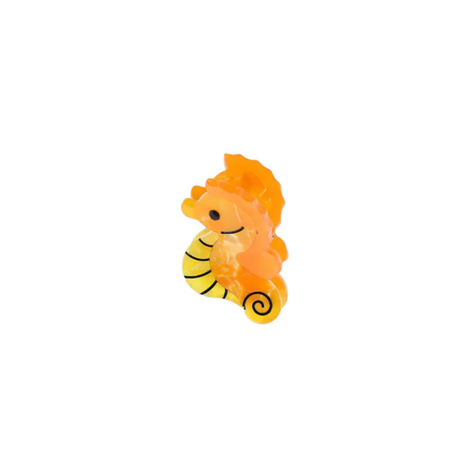 Mini Søhest Hårklemme / Orange