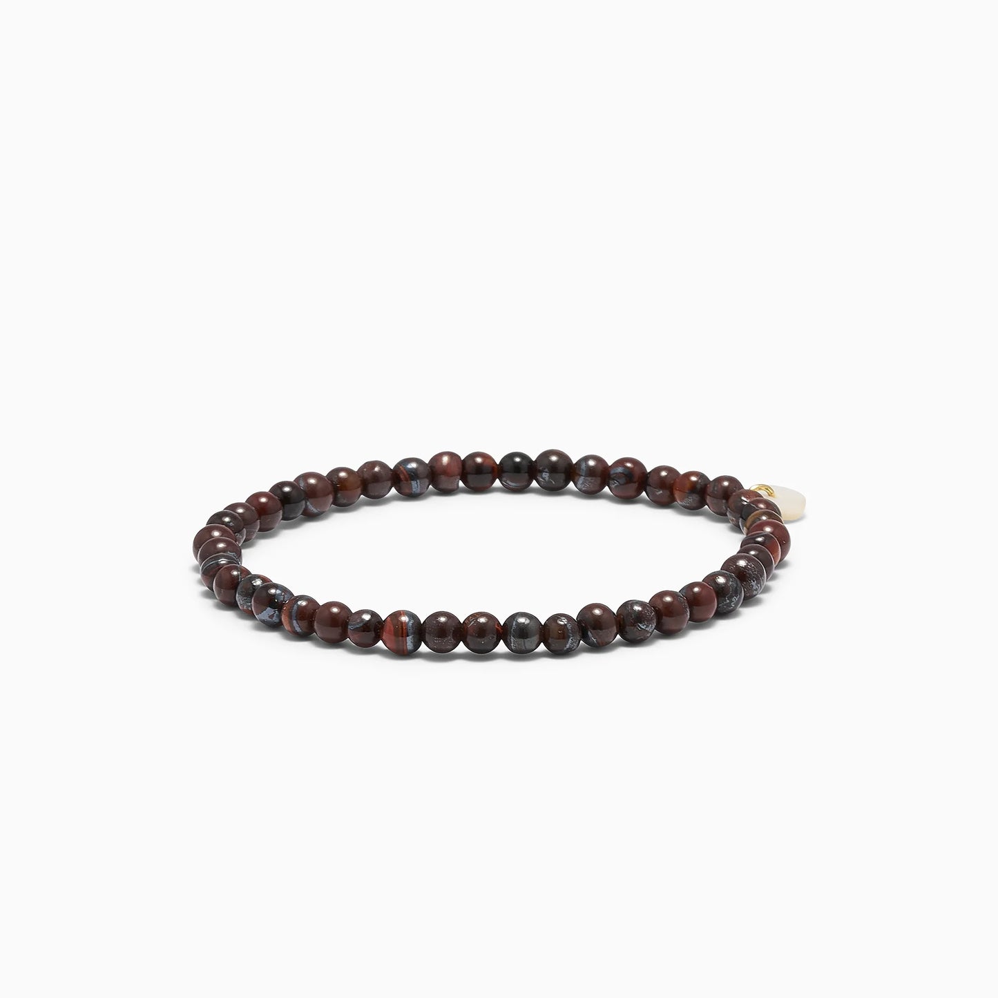 Petite Red Tiger Eye Stretch / Armbånd / Lille